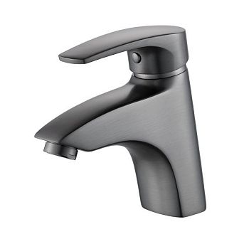 Смеситель для раковины Shevanik S5001T, оружейная сталь