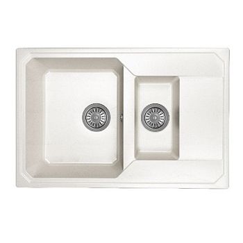 Кухонная мойка Dr. Gans КАРДИНАЛ 29.035.D0760.401, белый