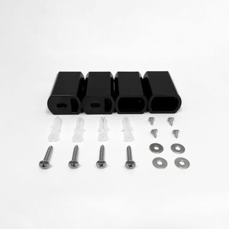 Полотенцесушитель электрический Fixsen HI-TECH 800х500 FX-7500B, черный, артикул FX-7500B