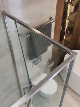 LUX-AH-FS-1-70/90-C-CR Душевой уголок, артикул LUX-AH-FS-1-70/90-C-CR