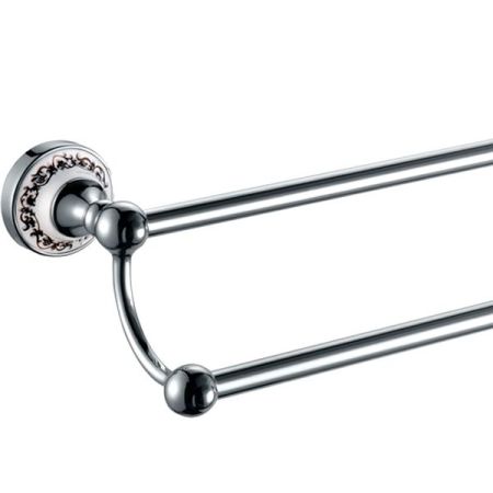 Держатель для полотенец Fixsen Bogema FX-78502 Хром Белый, артикул FX-78502