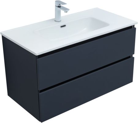 Тумба под раковину Aquanet Вега 2.0 90 маренго, артикул 00337950