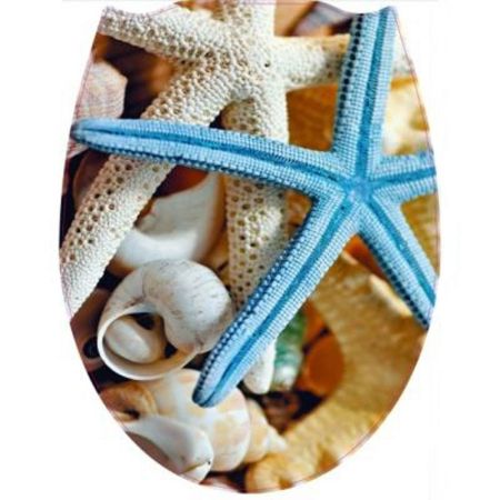 Сиденье для унитаза Fora FOR-LID07 Морская звезда