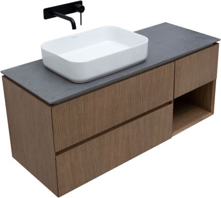 Тумба под раковину Allen Brau Infinity 120 1.21005.NO L дуб, артикул 1.21005.NO