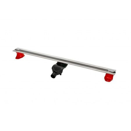 Желоб BERGES водосток SUPER Slim 1200, матовый хром, S-сифон D50 H60 боковой Желоб BERGES водосток SUPER Slim 1200, матовый хром, S-сифон D50 H60 боковой