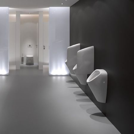 Laufen Rion керамическая перегородка 400x90x720 мм для писсуара, белый, артикул 8.4760.0.000.000.1