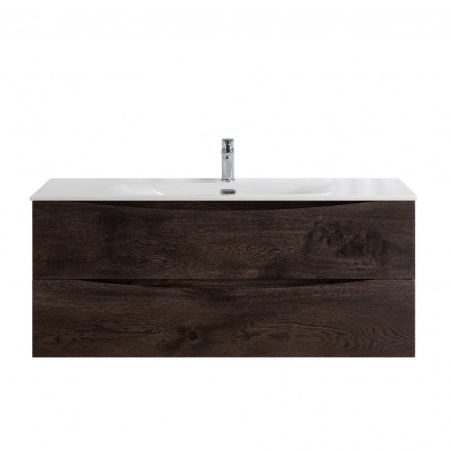 MARINO-CER-N База под раковину подвесная с двумя выкатными ящиками, Rovere Rustico, 1196x460x500, MARINO-CER-N-1200-2C-SO-RR-P, артикул MARINO-CER-N-1200-2C-SO-RR-P