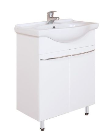 Тумба Onika Селигер 60 напольная, белая (ум. Селигер 60), артикул 106006