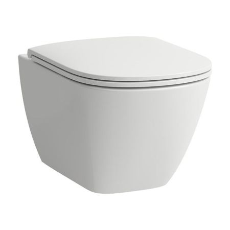 LAUFEN Lua Унитаз безободковый подвесной 520*360 мм, цвет белый глянец, артикул 8.2008.0.000.000.1