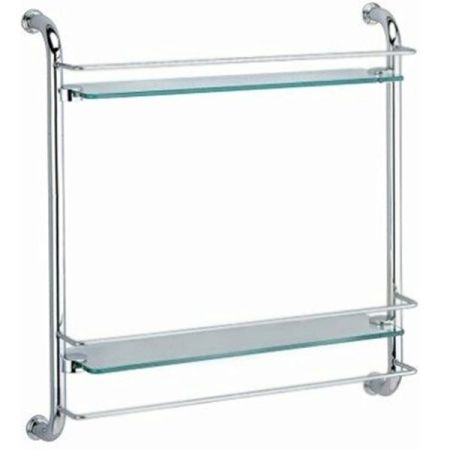 Стеклянная полка WasserKRAFT K-2022 Хром, артикул K-2022