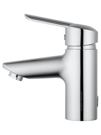 Смеситель для раковины WONZON & WOGHAND BAROQUE, Хром (WW-191101-CR), артикул WW-191101-CR