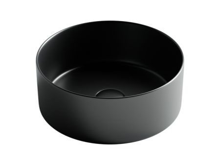 Раковина накладная круглая Element 358x358x137мм, черный матовый, артикул CN6032MB