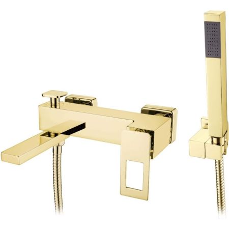 Смеситель для ванны Q GoldG_Комплект, артикул 143-GG