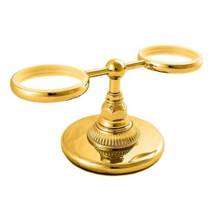 Nicolazzi Impero Держатель для стакана и мыльницы, цвет: золото (без керамики), артикул 1494GO36