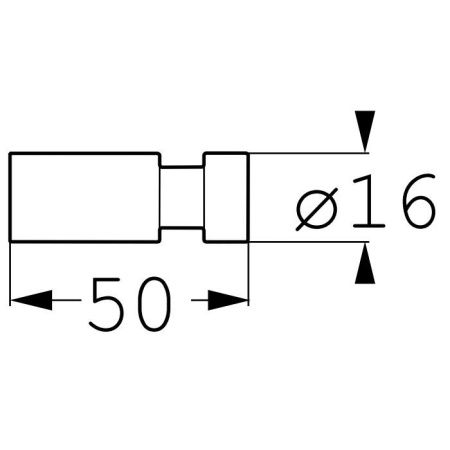 EMCO System2 Крючок, цвет хром EMCO System2 Крючок, цвет хром
