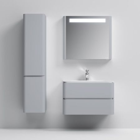 Тумба под раковину AM.PM Sensation 80 M30FHX0802FG подвесная Серый шелк, артикул M30FHX0802FG