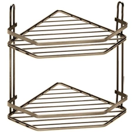 Полка корзина Fora FOR-128 угловая Бронза