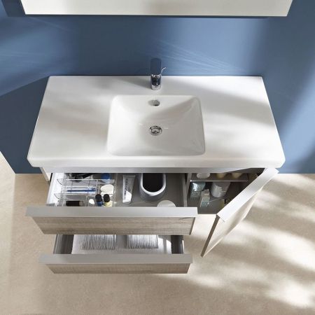 Тумба под раковину Jacob Delafon Odeon Up 100 EB891-N18 подвесная Белая, артикул EB891-N18