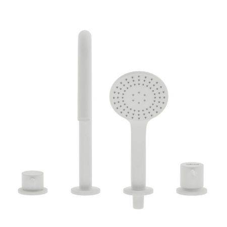 Смеситель на борт ванны LEAF-BVDM4-L, артикул LEAF-BVDM4-L-ST