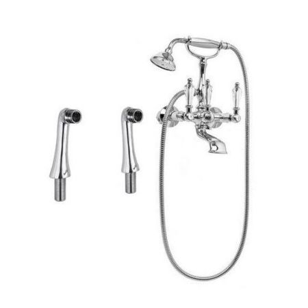 Смеситель на борт ванны с ручным душем DIAMOND-PBV-Sw, артикул DIAMOND-PBV-01-Sw