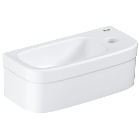 Компактная раковина GROHE Euro Ceramic 37 см, альпин-белый (39327000) Компактная раковина GROHE Euro Ceramic 37 см, альпин-белый (39327000)