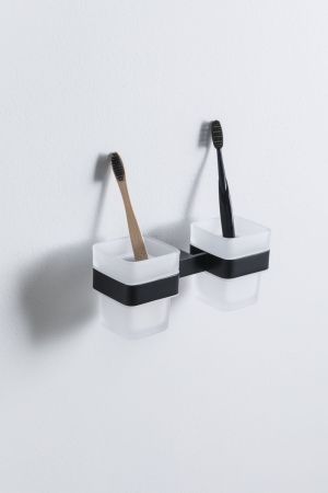 Стакан Allen Brau Infinity 6.21003-31 белый/черный матовый, артикул 6.21003-31