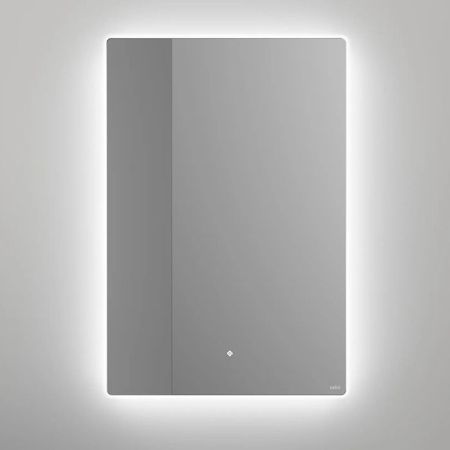 SALINI Зеркало для ванны OMBRA с LED подсветкой 800х900х25 мм, влагостойкое AGC Сrystalvision, сенс выкл, крепления,обогрев, антизапот, артикул 27M018090BH