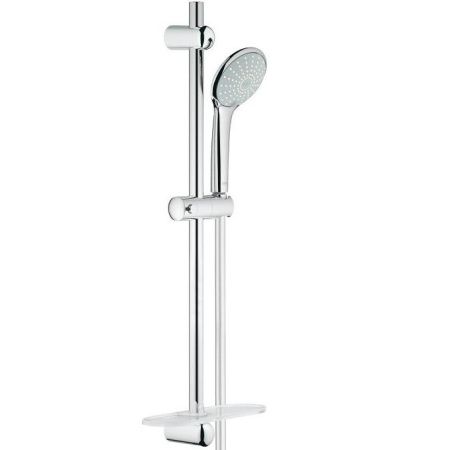 Душевой гарнитур GROHE Euphoria (ручной душ, штанга 600 мм, шланг 1750 мм), хром (27230001) Душевой гарнитур GROHE Euphoria (ручной душ, штанга 600 мм, шланг 1750 мм), хром (27230001)
