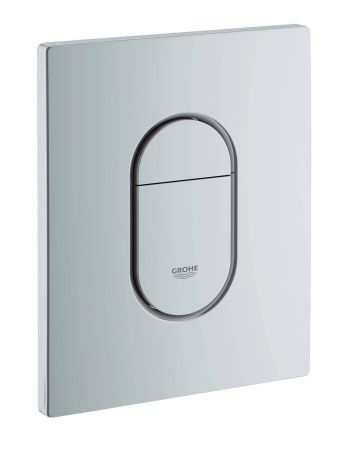 Панель смыва для унитаза GROHE Arena Cosmopolitan вертикальная (3 режима смыва), матовый хром (38844P00)