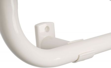 Электрический полотенцесушитель Domoterm E-образный DMT 104-25 40*60 EK R Белый, артикул DMT104-2540*60EKR