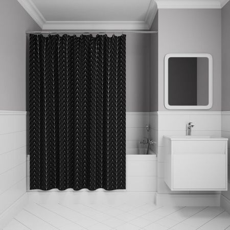 Штора для ванной, 200x180 см, Полиэстер, IDDIS (BB05P18i11), артикул BB05P18i11