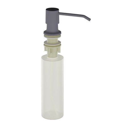 Дозатор для моющего средства Ulgran Quartz UQ-01-05, бетон, артикул UQ-01-05