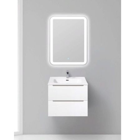 Тумба под раковину BelBagno Etna 60 подвесная Белая/Bianco Lucido