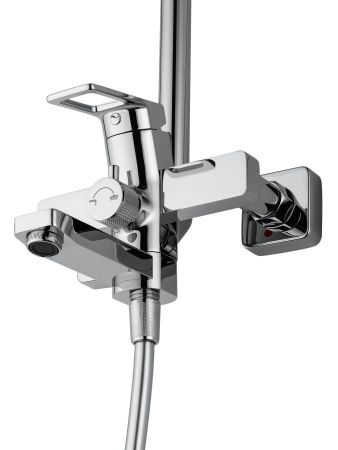 Душевая система WONZON & WOGHAND FRAME, Хром (WW-88739010-CR), артикул WW-88739010-CR