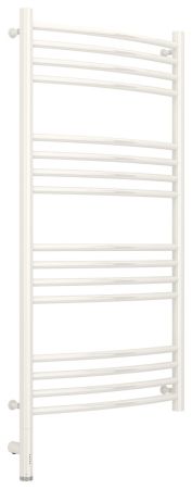 Полотенцесушитель, Сунержа, Богема 3.0, выгнутая, электрический, ширина, мм-532, глубина, мм-103, высота, мм-1124, межосевое расстояние-500, нагревательный элемент-ТЭН, подключение-нижнее слева, электрокомплект-МЭМ, мощность, Вт-300, материал-нержавеющая , артикул 12-5802-1050