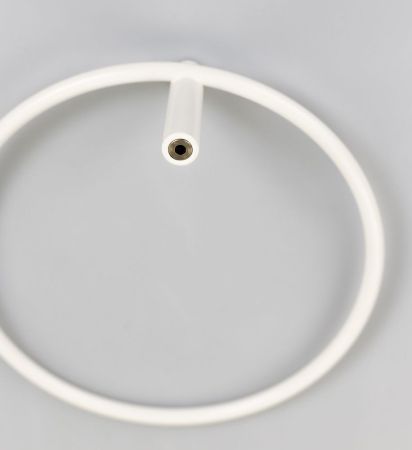 Stil Haus Hashi, полотенцедержатель - кольцо, цвет белый матовый, артикул HS07(24)