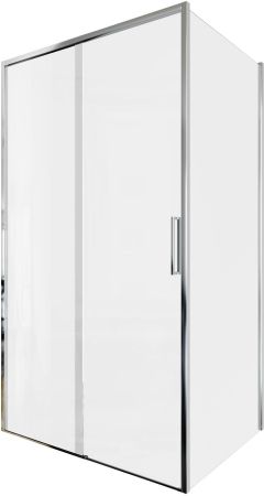 Душевой уголок Aquanet Pleasure Evo 110x100 AE65-110x100-CT профиль хром, прозрачное стекло