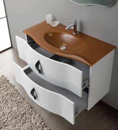 Мебель для ванной CEZARES PETALO-900, артикул PETALO-900-2C-SO-BL-P