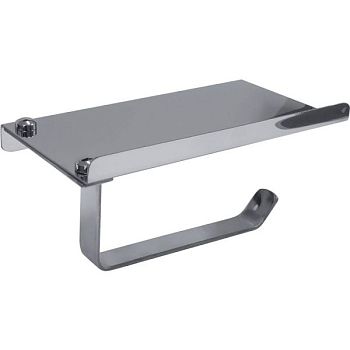 HOTEL Держатель туалетной бумаги с полочкой