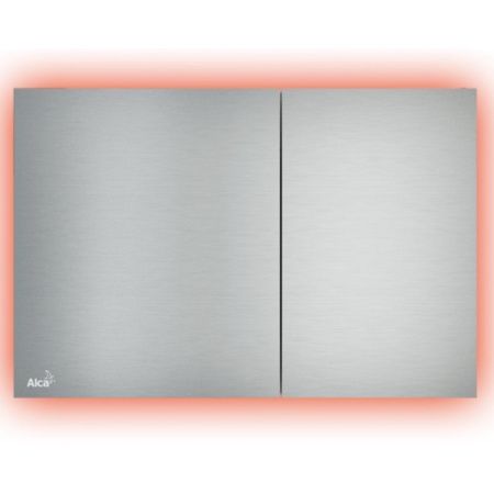 Клавиша смыва Alcaplast Flat Alunox-Illuminated AIR LIGHT R с подсветкой Матовый металл Клавиша смыва Alcaplast Flat Alunox-Illuminated AIR LIGHT R с подсветкой Матовый металл