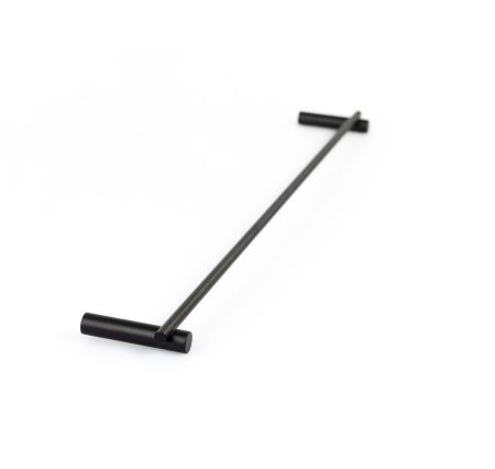 Stil Haus Hashi, полотенцедержатель, длина 45 см, цвет чёрный матовый, артикул HS45(23)