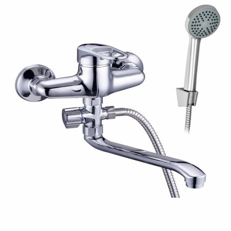 Смеситель для ванны D-Lin D140404-6, хром, артикул D140404-6