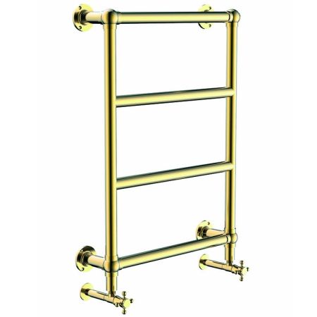 Полотенцесушитель водяной 750x500mm Palazzo, золото