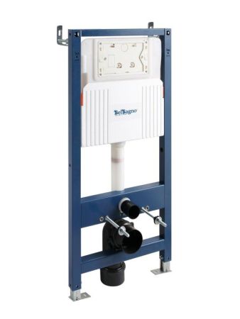 Инсталляция BELBAGNO для подвесного унитаза, для механической кнопки BB-101-M, 500x165x1125, артикул BB-101-M