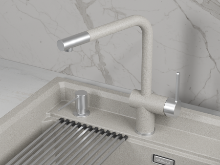 Смеситель для кухни GRANULA (5017, БАЗАЛЬТ), артикул 5017, БАЗАЛЬТ