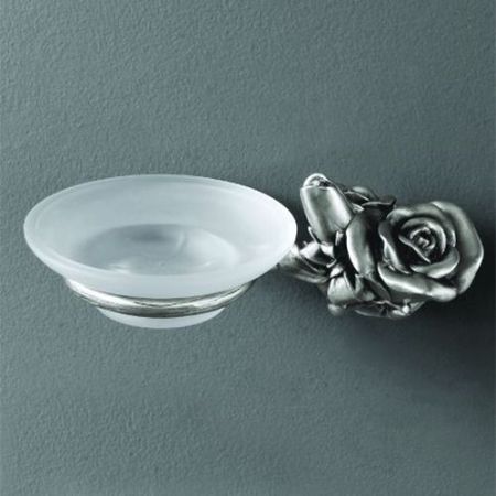 Мыльница Art&Max Rose AM-B-0915-T Серебро, артикул AM-B-0915-T