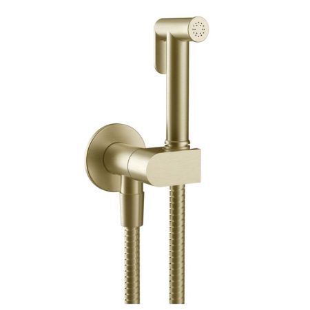 Gessi Origini Гигиенический душ, шланг 1250 мм, цвет: Brushed Brass PVD, артикул 45126#727