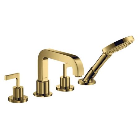 AX Citterio Смеситель для ванны , цвет полированное золото
