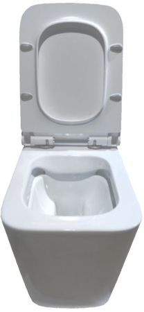 Унитаз Cerutti SPA Maiella aria B-2370-3 7402 подвесной с сиденьем Микролифт