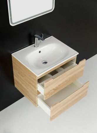 Мебель для ванной комнаты BELBAGNO ETNA-600, артикул ETNA-600-2C-SO-RN-P